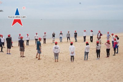 海南新珠江人力资源开发管理有限公司新员工入职拓展训练