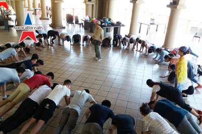 海南新珠江人力资源开发管理有限公司第四期员工拓展训练培训