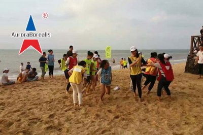 海南华侨中学国际部2018届中英文科班亲子拓展活动